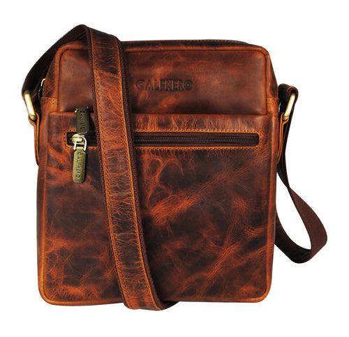 Calfnero Genuine Leather Men's Cross Body Bag (CH-15-Kara)