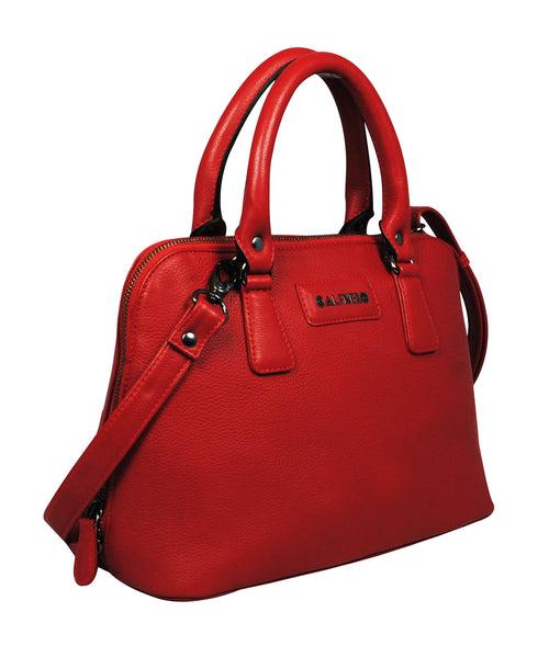 Copy of Calfnero Women's Genuine Leather Hand Bag (CON-2-Red)