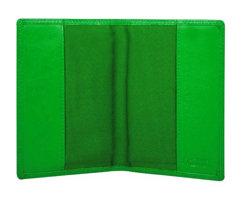 Calfnero Genuine Leather Passport Wallet-Passport Holder (P10-Green)