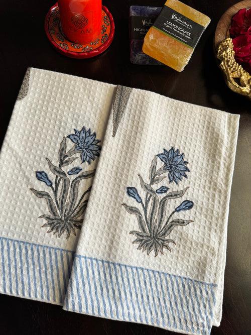 HANDBLOCK PRINTED HAND TOWEL