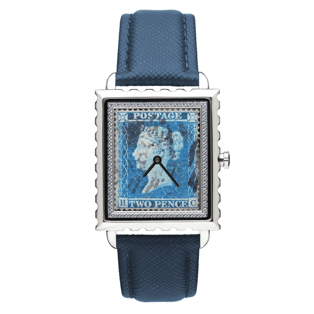 Blue Penny Stamp Watch