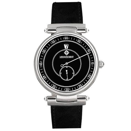 Couple Jumping Hour Watch - Black