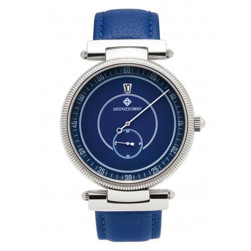Jumping Hour Watch - Blue 46mm