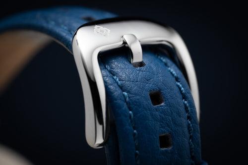 Couple Jumping Hour Watch - Blue