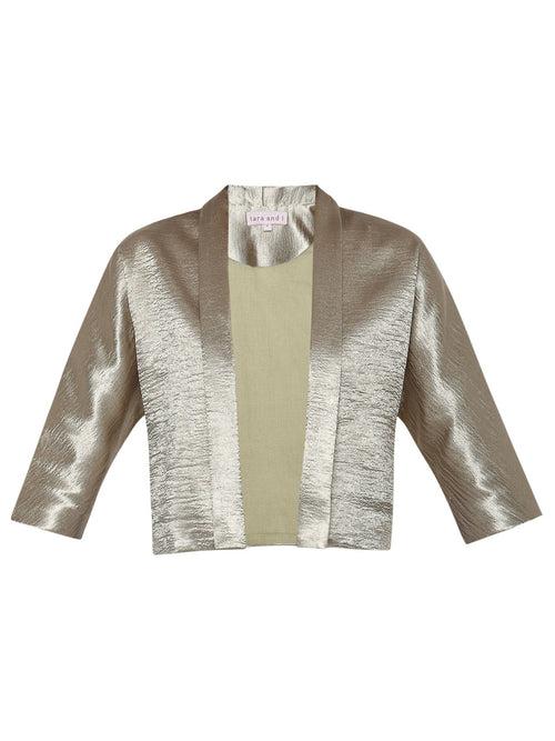 Satin Bolero Jacket