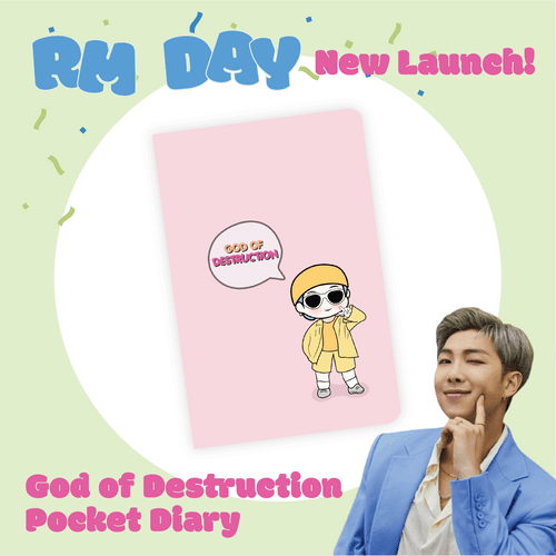 BTS Namjoon RM Chibi Pocket Diary