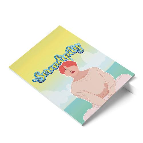 BTS Jimin Serendipity Notebook + FREE PEN