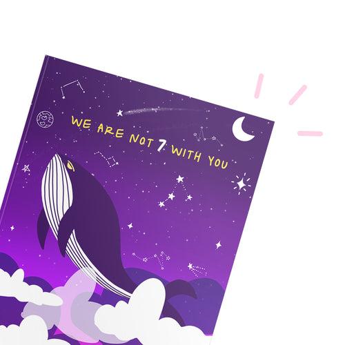 BTS Purple Whalien 52- We Are Bulletproof Eternal Notebook