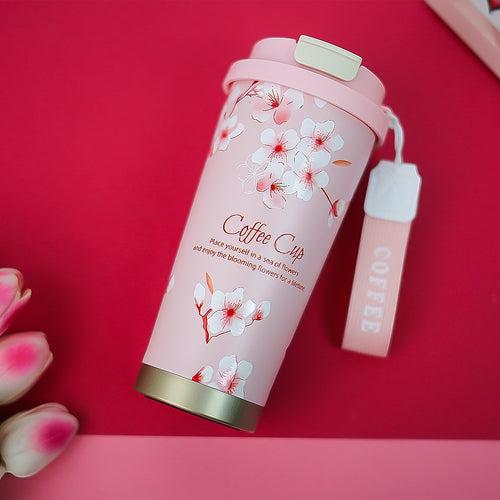 Cherry Blossom Dreams Coffee Tumbler