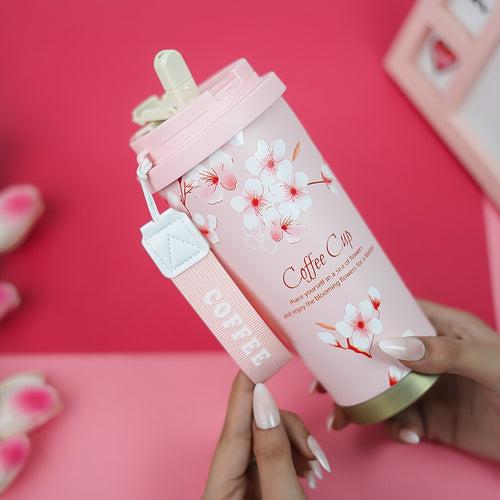 Cherry Blossom Dreams Coffee Tumbler