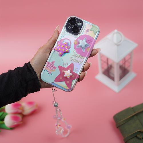 Radiant 3D Star Pattern Delight Case