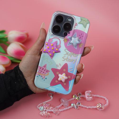 Radiant 3D Star Pattern Delight Case