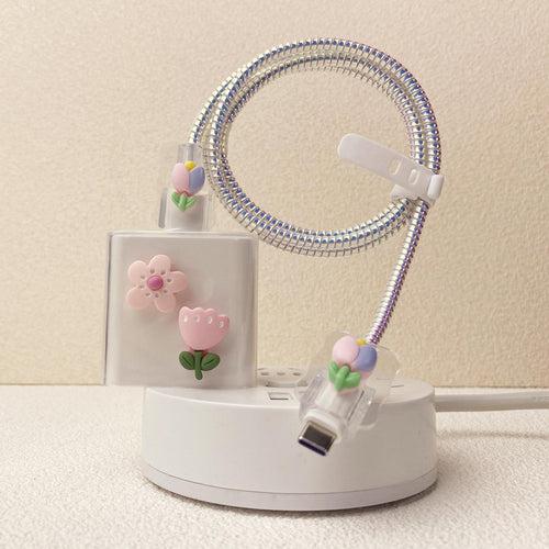 Floral Fantasia Charger Protector Set