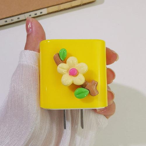 Cute Flower Fortress Charger Case