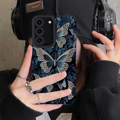 Whimsical Butterfly Print Shield Case - Samsung