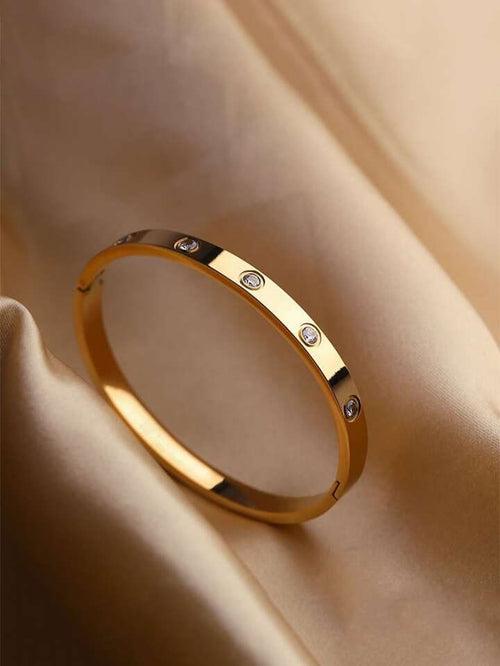 Solar Gold Bangle (Bracelet)