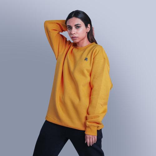 Serpent Oversized Sweatshirt - Amber