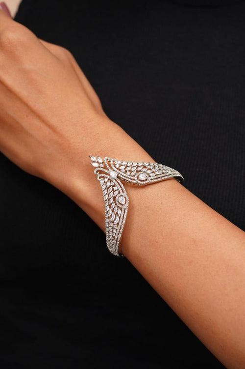 Evanna Statement Diamond Bracelet