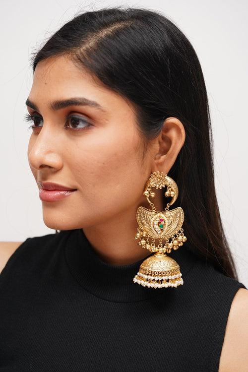 Riddhi Long Banjaran Tribal Jhumka