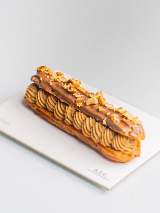 Coffee & Hazelnut Eclair