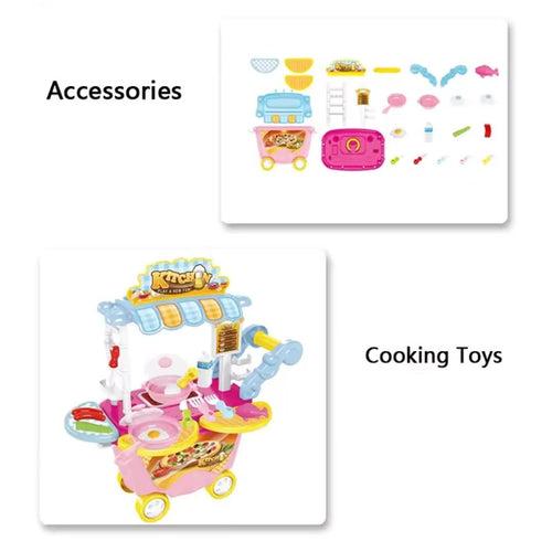 26 pcs Simulation Kitchen Playset for Little Chefs