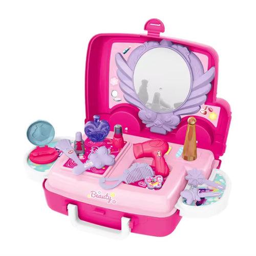 Bus Design 18 pcs Cosmetics Playset for Little Princess