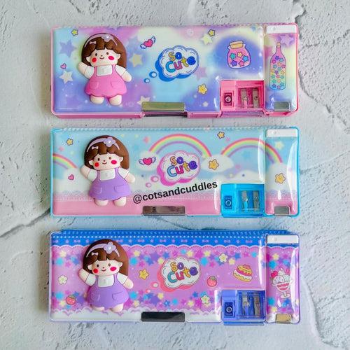 3D Doll Squishy Compass Box for Kids