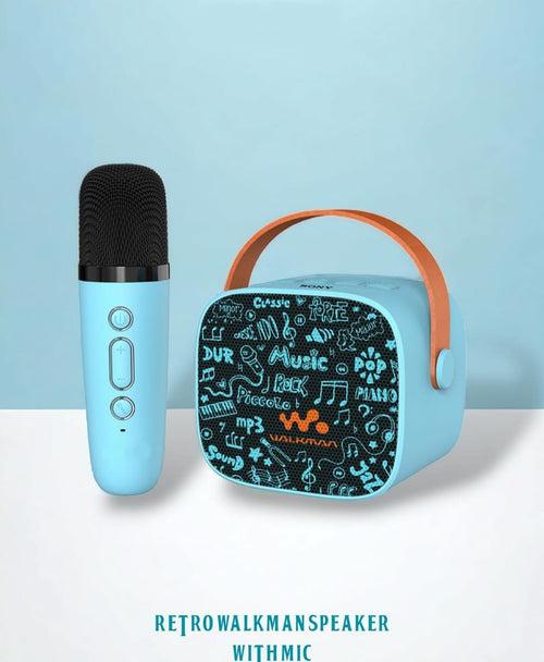 Sing-Along Fun: Kids' Karaoke Machine with Wireless Microphone and Bluetooth Speaker