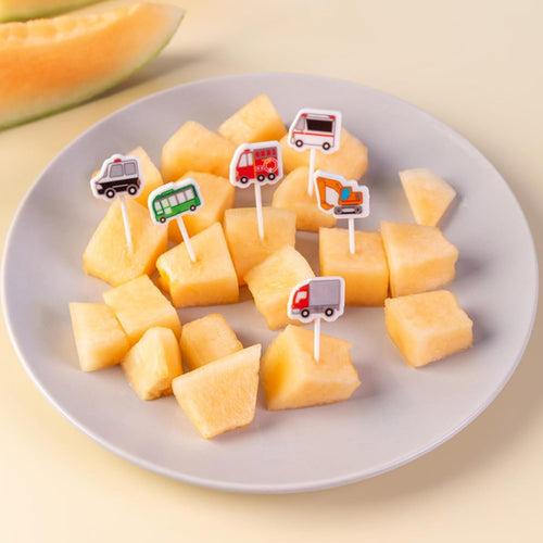 6 Pcs Food Fruit Fork Picks for Kids (Pack of 2)