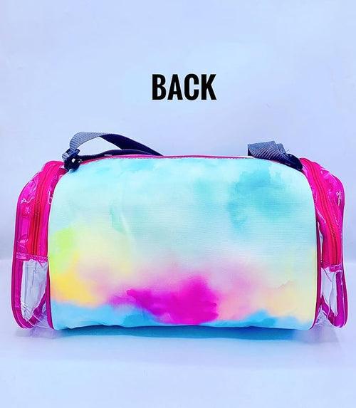 Duffle Bag with Transparent Side Pockets (Let Make Today Beautiful)