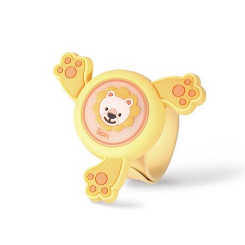 Cute Design Silicone Slap Band with Spinner for Kids (Random Color)