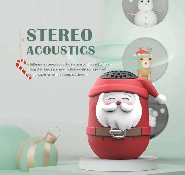 Santa Claus Design Bluetooth Speaker for Kids