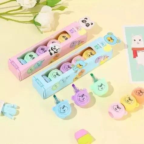 Teddy Panda stackable highlighter