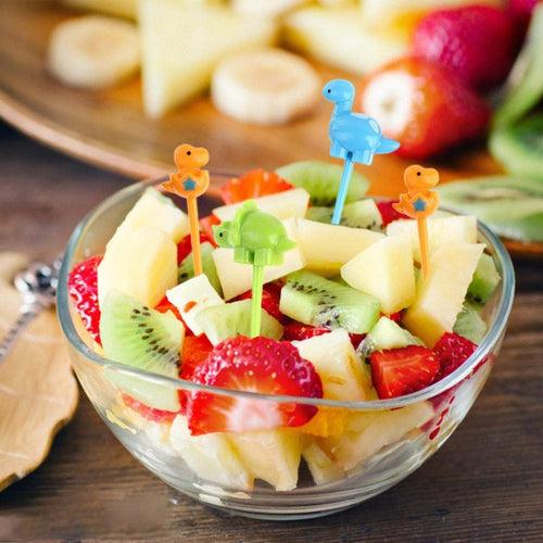 6 Pcs Food Fruit Fork Picks for Kids (Pack of 2)