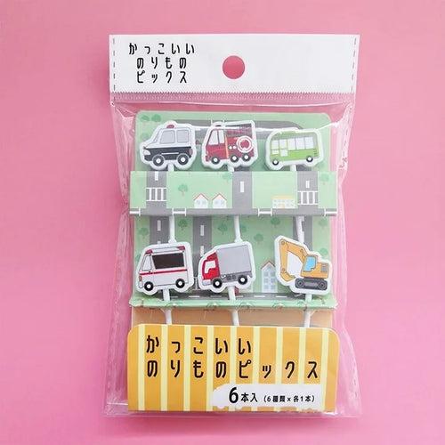 6 Pcs Food Fruit Fork Picks for Kids (Pack of 2)