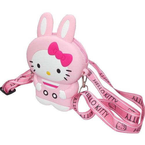 Hello Kitty Design Silicone Sling Bag for Kids