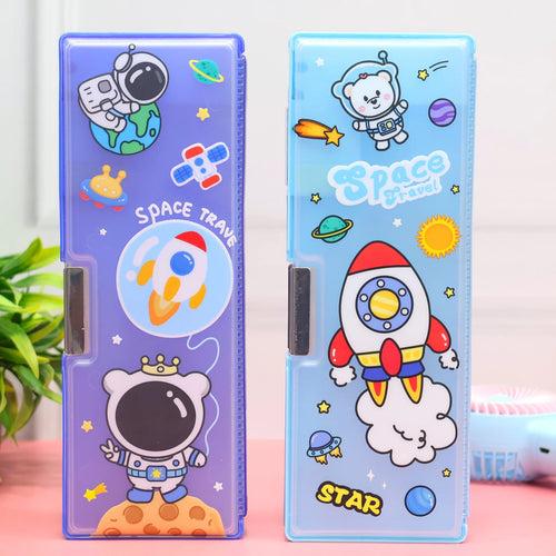 3D Rocket Squishy Compass Box for Kids