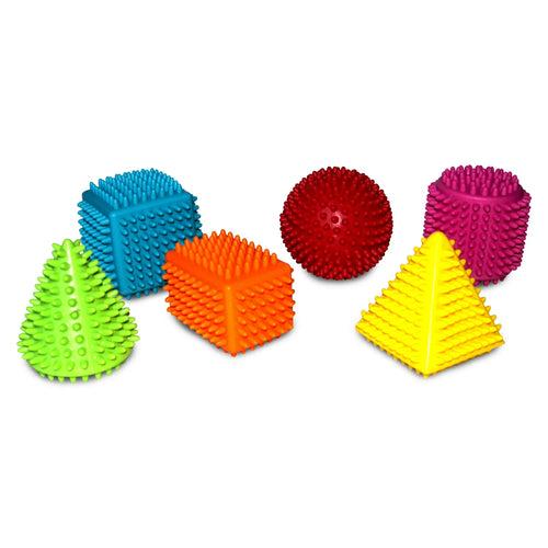 4pc Soft Silicone Shapes Sensory Toys (Random Color)