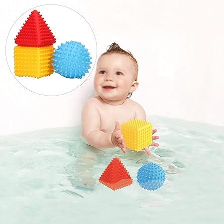 4pc Soft Silicone Shapes Sensory Toys (Random Color)