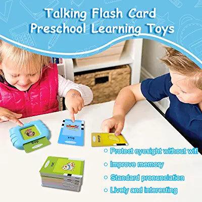 Talking Flash Cards - Montessori Toys Flash Cards (220+ words)