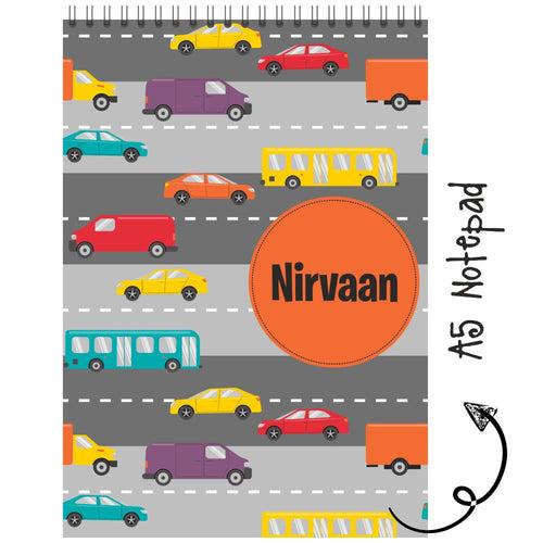 Personalised Notepad - Car - (PREPAID ORDER)