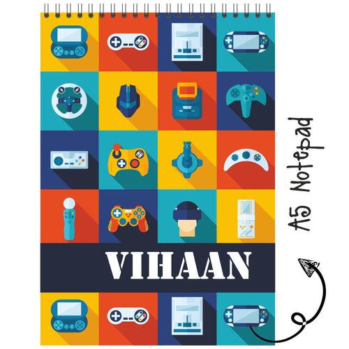 Personalised Notepad - Gaming - (PREPAID ORDER)