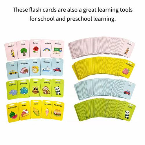Talking Flash Cards - Montessori Toys Flash Cards (220+ words)