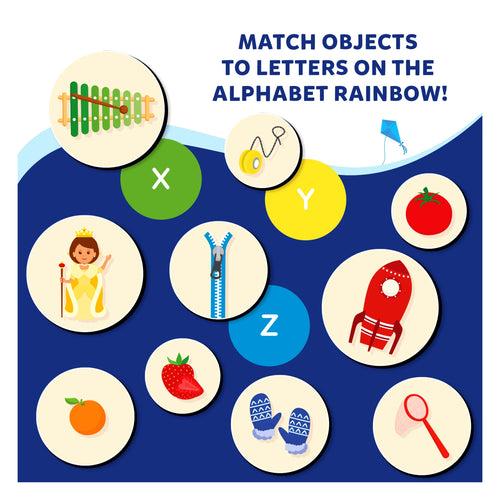 Alphabet Rainbow  | Magnetic Matching Activity (ages 3-6)