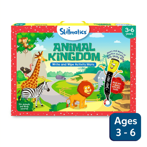 Animal Kingdom | Reusable Activity Mats (ages 3-6)