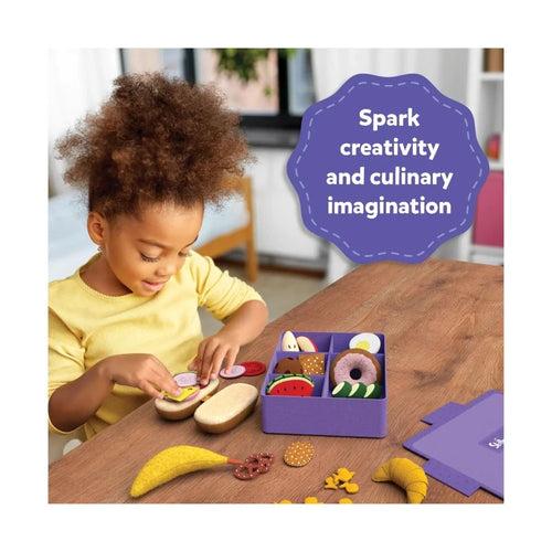 Bento Box Purple - Pretend Play Kitchen Toys (ages 3-7)