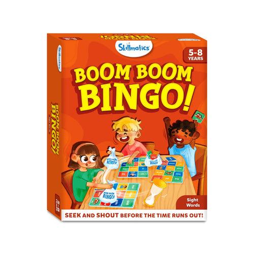 Boom Boom Bingo! Board Game: Sight Words (ages 5-8)