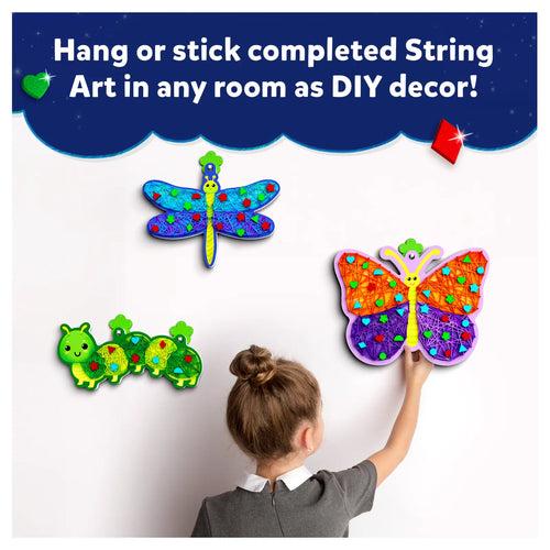 Super Strings: Bugs & Butterflies | Mess-Free String Art (ages 6-12)