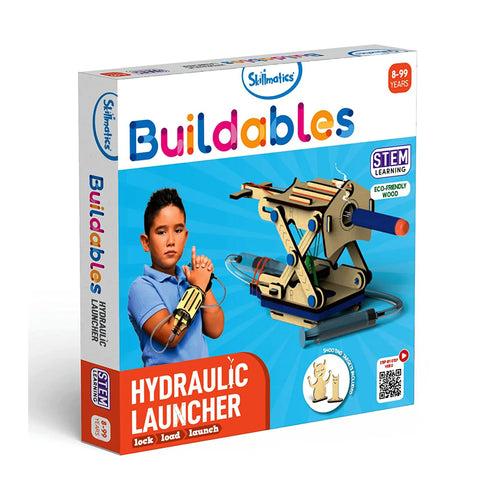 Buildables Hydraulic Launcher | STEM construction toys (ages 8+)