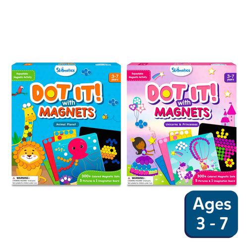 Dot It with Magnets - Combo | Repeatable Magnetic Art Activity (ages 3-7)